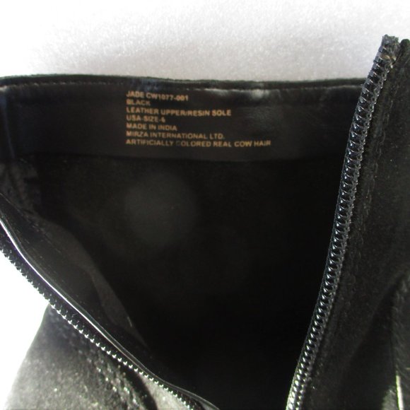 JADE by Crevo Black Suede Ankle Boots SIZE 6 - Picture 6 of 6